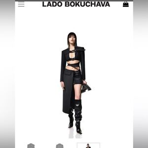 LADO BOKUCHAVA REVERSED SHIBARI TRENCH - Small